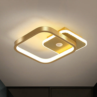 BowLift | MotionGlide PIR Motion Sensor LED Ceiling Light | Smart Lighting | Energy Efficient | Perfect for Hallway & Bathroom