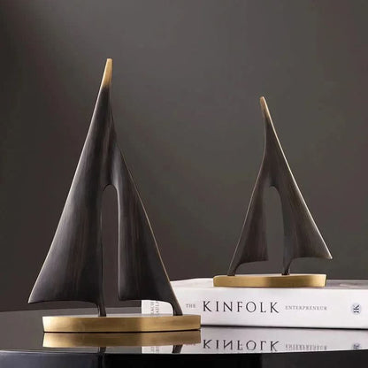 Skanto | Minimalist Decorative Sailboat Ornament for Home Decor