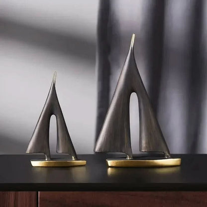Skanto | Minimalist Decorative Sailboat Ornament for Home Decor