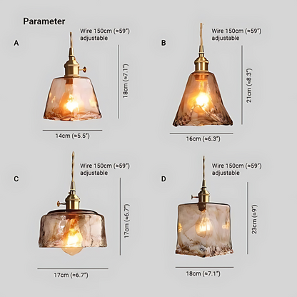 Skanto | Retro LED Pendant Lamp - Jasper