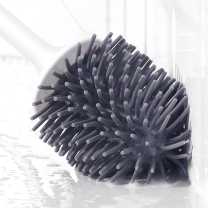 BowLift | Silicone Toilet Brush with Holder | Modern, Efficient Loo Brush for Home Cleaning