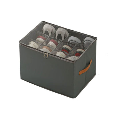 BowLift | Collapsible Shoe Organizer Box with Transparent Lid