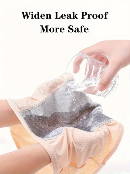 Leak-proof protective pants with a high waist