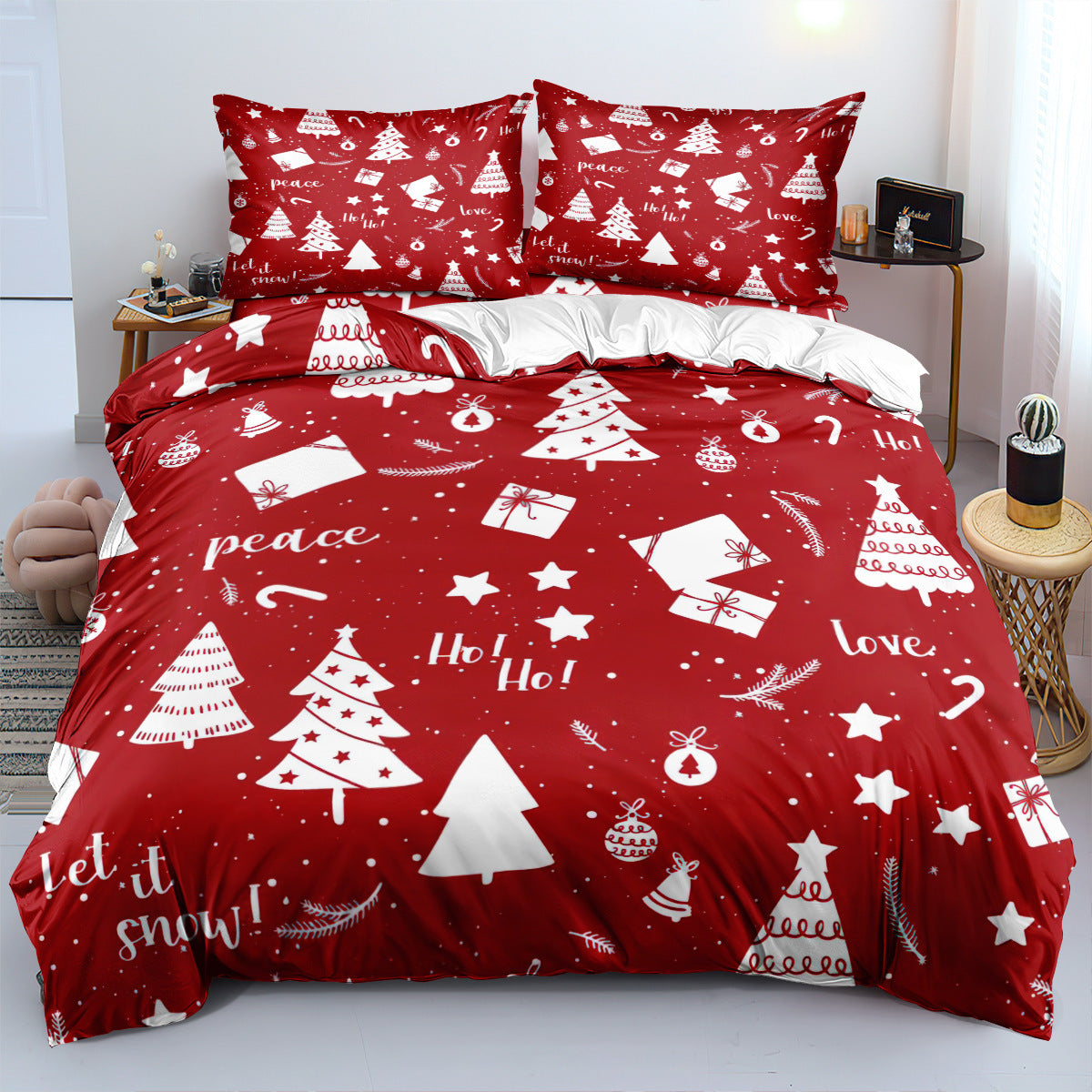 Skanto | Skanto Christmas Series Duvet Three-Piece Set