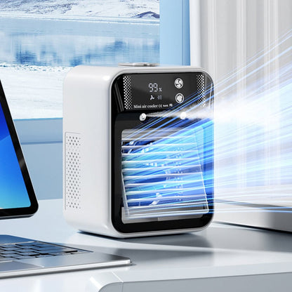 Portable 3-In-1 Cooling Fan with 2-Speed Mist | Bowlift