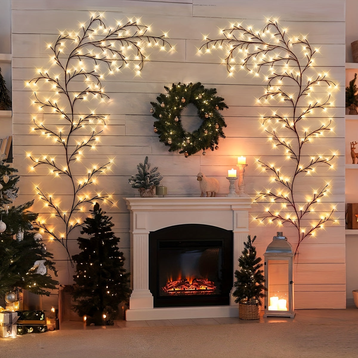 BowLift | Wall Lights with LED Willow Branch Design