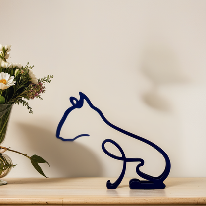 BowLift | Artipaws Abstract Dog Sculpture | Modern Design | High-Quality Art Figure | For Shelf & Table
