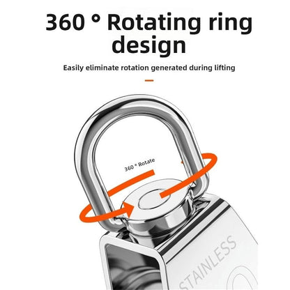 BowLift | Stainless Steel Swivel Pulley