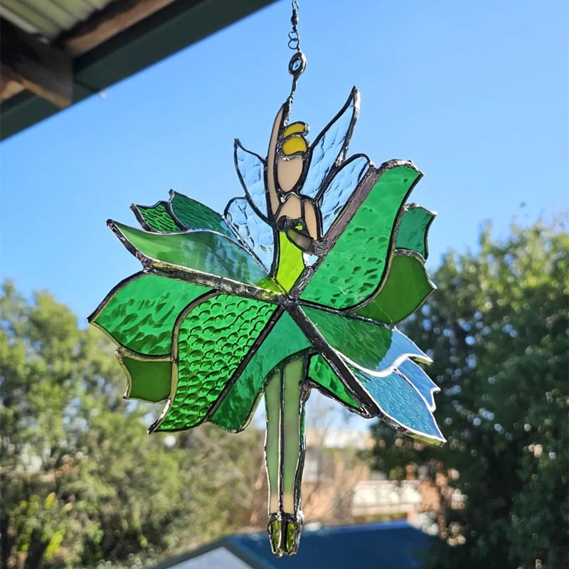 BowLift | Dancing Lady Stained Spinner [Height of 9.8 inches]