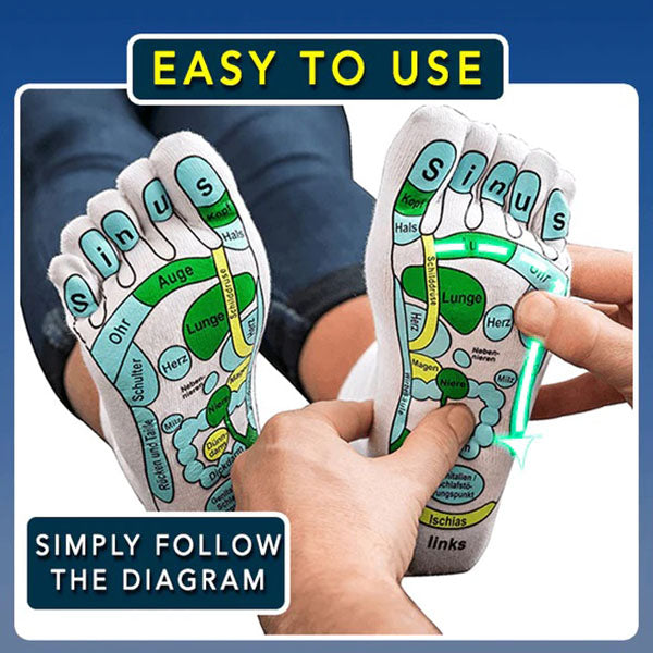 BowLift | Shay™ Acupressure Reflex Zone Massage Socks