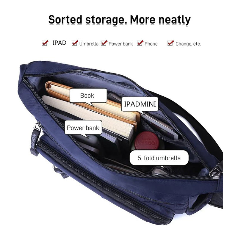 BowLift | Multi Pocket Men's Leisure Bag