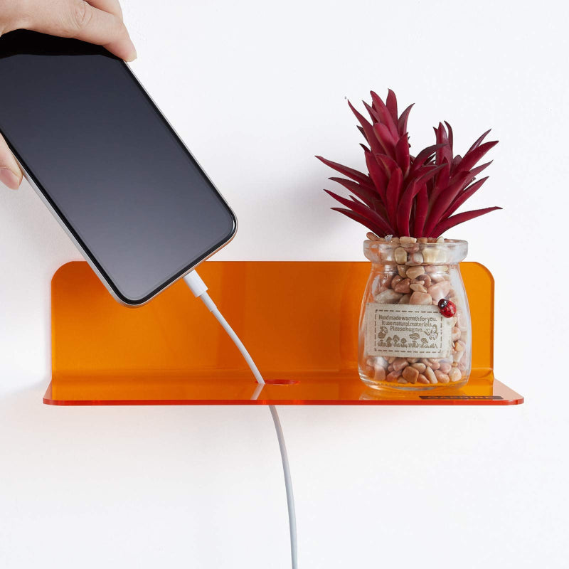 Skanto | Neon Acrylic Floating Shelf