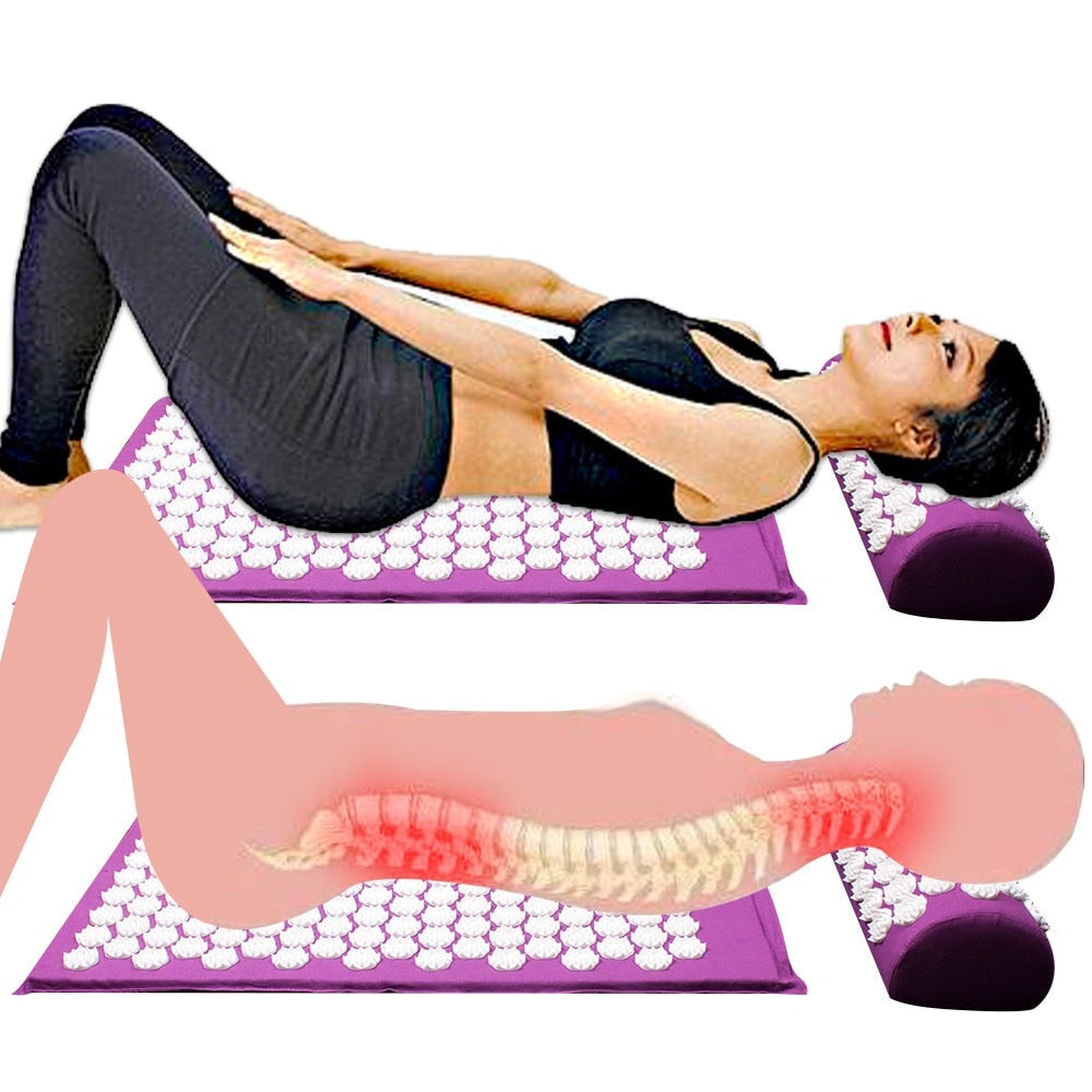 Skanto | Acupressure Yoga Mat & Pillow Set - RelaxMat