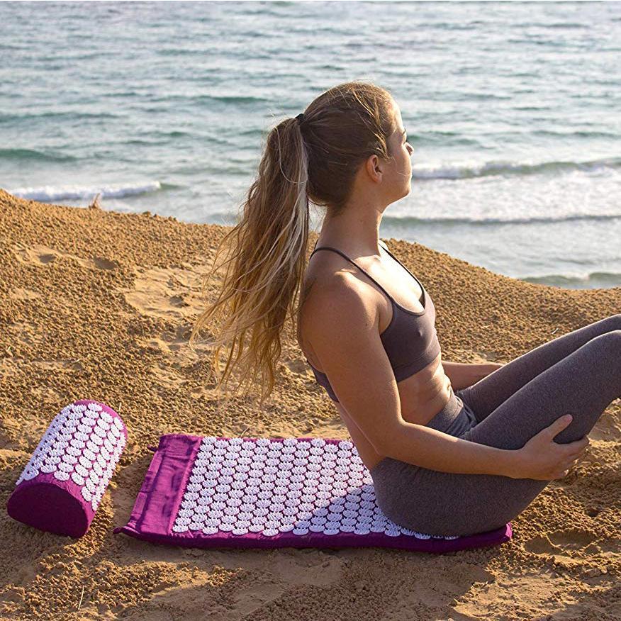 BowLift | Acupressure Yoga Mat & Cushion Set - RelaxMat