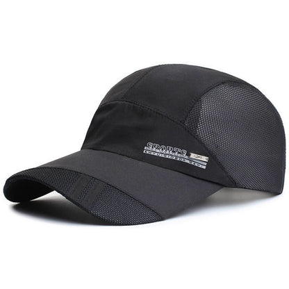 Lightweight, breathable sports cap, adjustable outdoor hat