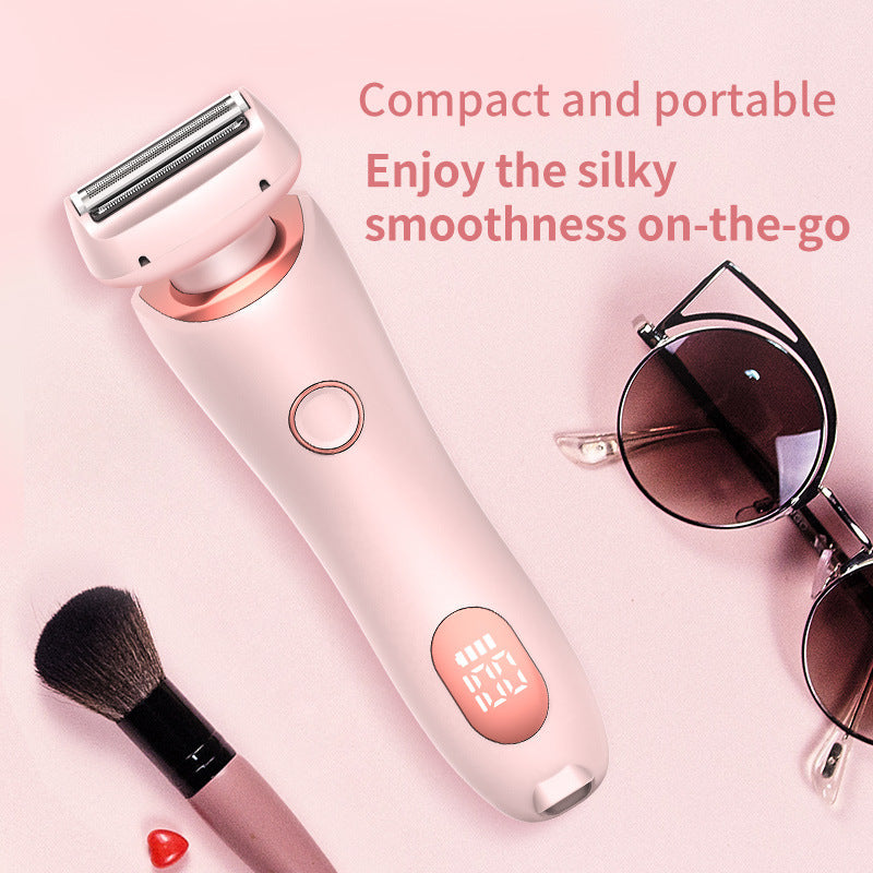 Sandsberg in 1 Hair Removal Epilator USB Rechargeable Trimmer Women's Body Shaver Face Leg Armpit Bikini Hand Pubic Hair Remover