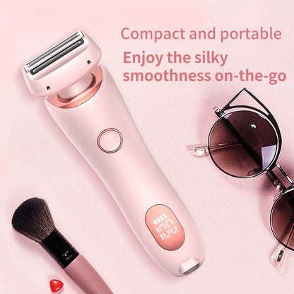 Sandsberg in 1 Hair Removal Epilator USB Rechargeable Trimmer Women's Body Shaver Face Leg Armpit Bikini Hand Pubic Hair Remover