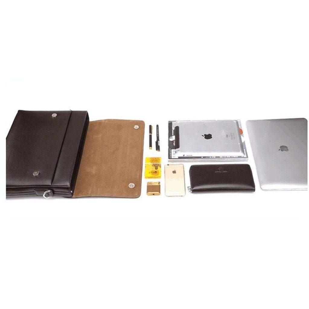 Karnz | New Men's Business Leather Briefcase