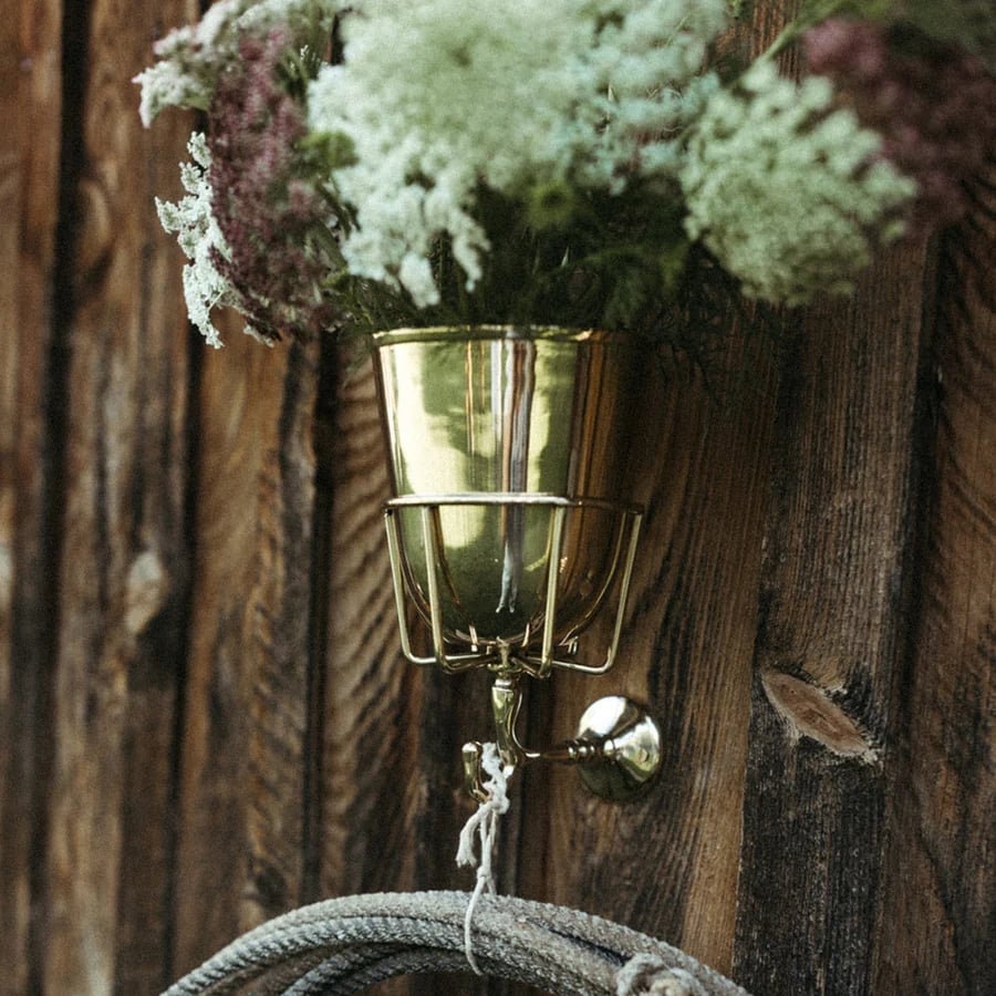 Frendorf | Vessona– Elegant opal wall vase for stylish home decoration