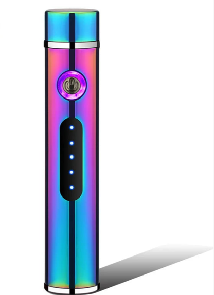 BowLift | Voltrino Cylinder USB lighter | Double arc technology | Rechargeable & windproof | Noble metal casing for men