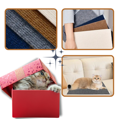 Self-Adhesive Wall-Mounted Cat Scratching Pad