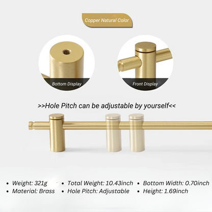 Adjustable Hole Cabinet Handle and Door Knob | Skanto