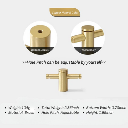 Adjustable Hole Cabinet Handle and Door Knob | Skanto