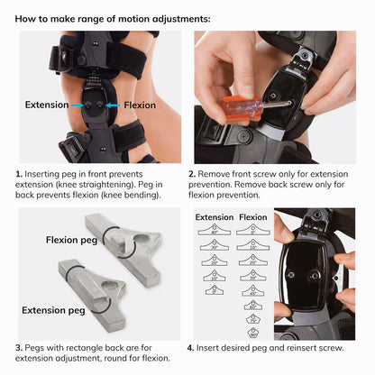 Skanto | Adjustable Knee Brace - KneeEase