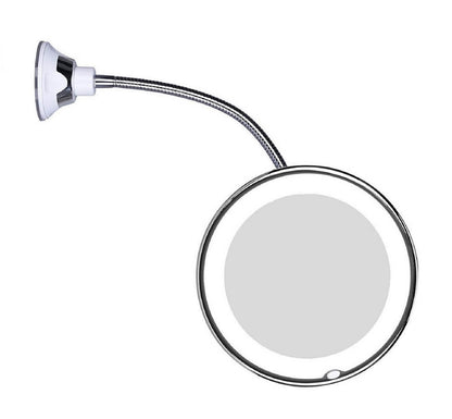 BowLift | LED Makeup Mirror with Flexible Arm and Magnifier