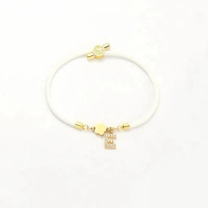 BowLift | Adjustable Shape Letter Initial Bracelets