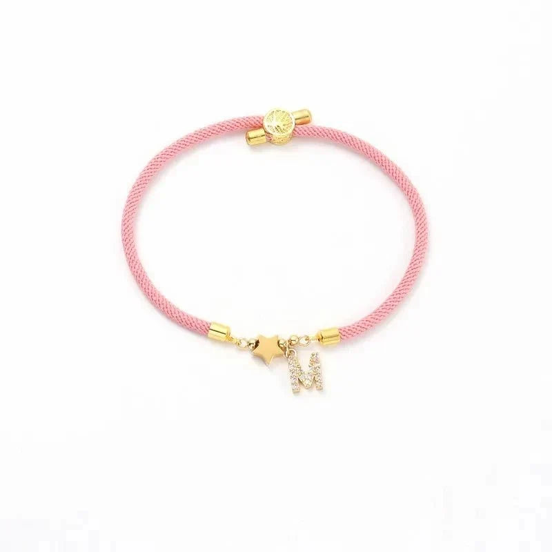 BowLift | Adjustable Shape Letter Initial Bracelets