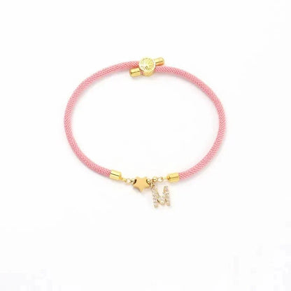 BowLift | Adjustable Shape Letter Initial Bracelets