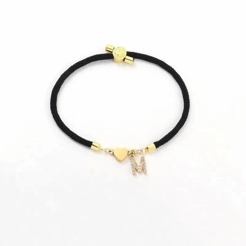 BowLift | Adjustable Shape Letter Initial Bracelets