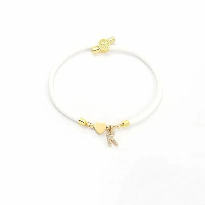 BowLift | Adjustable Shape Letter Initial Bracelets