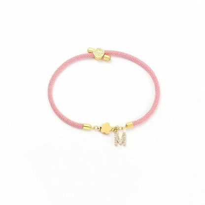 BowLift | Adjustable Shape Letter Initial Bracelets