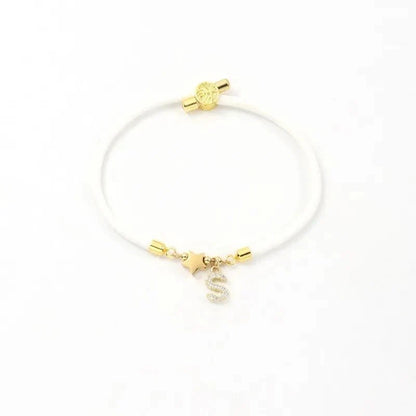 BowLift | Adjustable Shape Letter Initial Bracelets