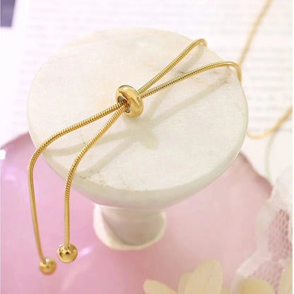 Skanto | Adjustable Snake Chain Lariat Necklace