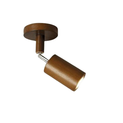 Skanto | EcoLux Adjustable Wood Spotlight with LED Bulb Included