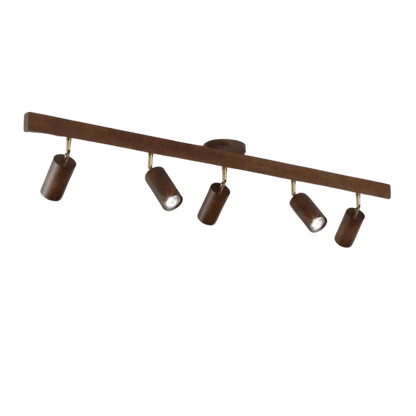 Skanto | EcoLux Adjustable Wood Spotlight with LED Bulb Included