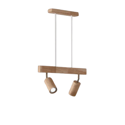 Skanto | EcoLux Adjustable Wood Spotlight with LED Bulb Included