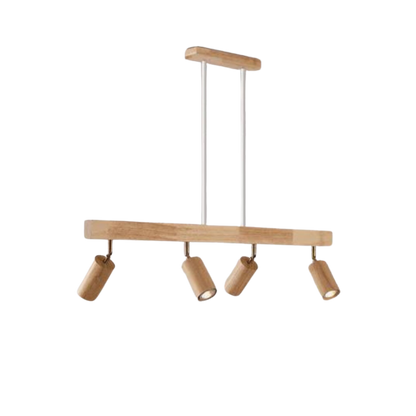 Skanto | EcoLux Adjustable Wood Spotlight with LED Bulb Included