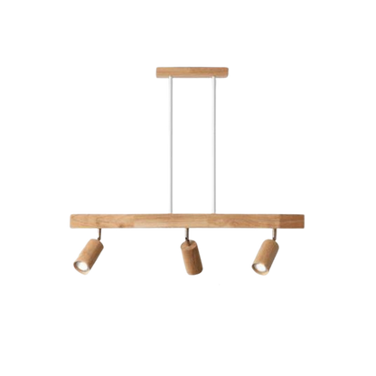 Skanto | EcoLux Adjustable Wood Spotlight with LED Bulb Included