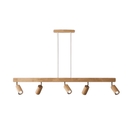 Skanto | EcoLux Adjustable Wood Spotlight with LED Bulb Included