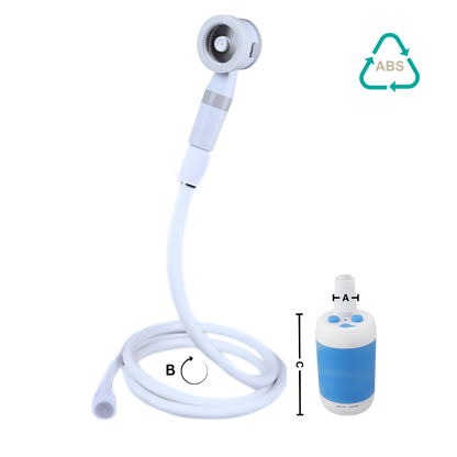 Adjustable Portable Outdoor Shower