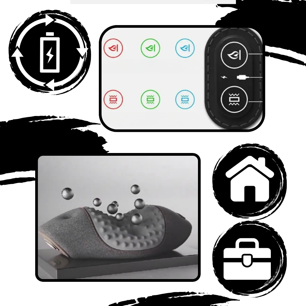 Neck Pain Pillow with Advanced Heat Therapy
