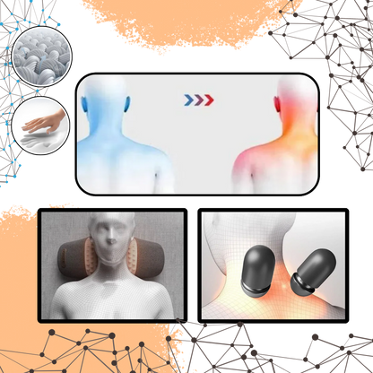 Neck Pain Pillow with Advanced Heat Therapy
