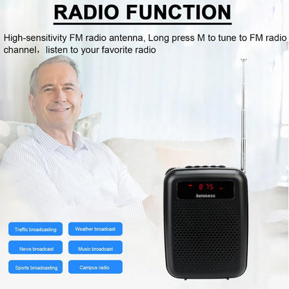 Skanto | Voice Amplifier for Teachers - Portable Amplifier Speaker