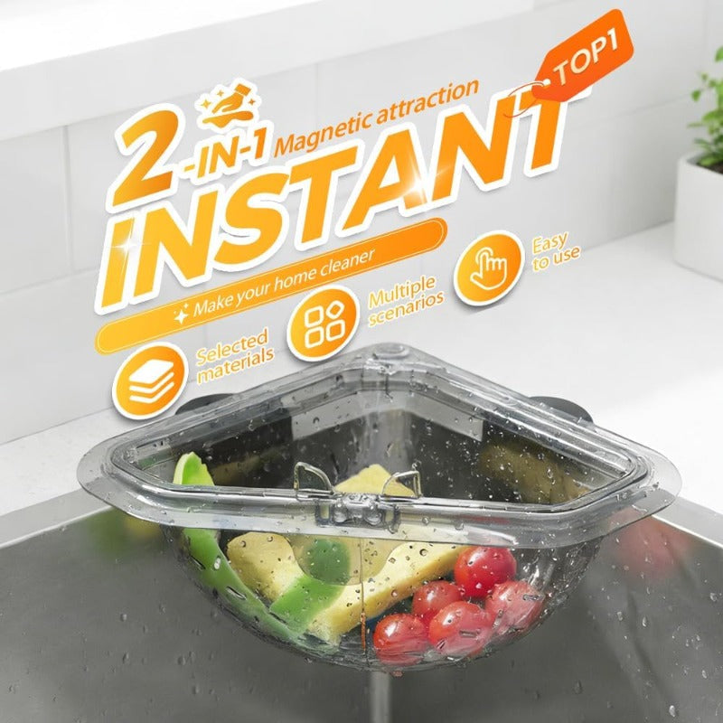 Magnetic Sink Drain Basket Bowlift