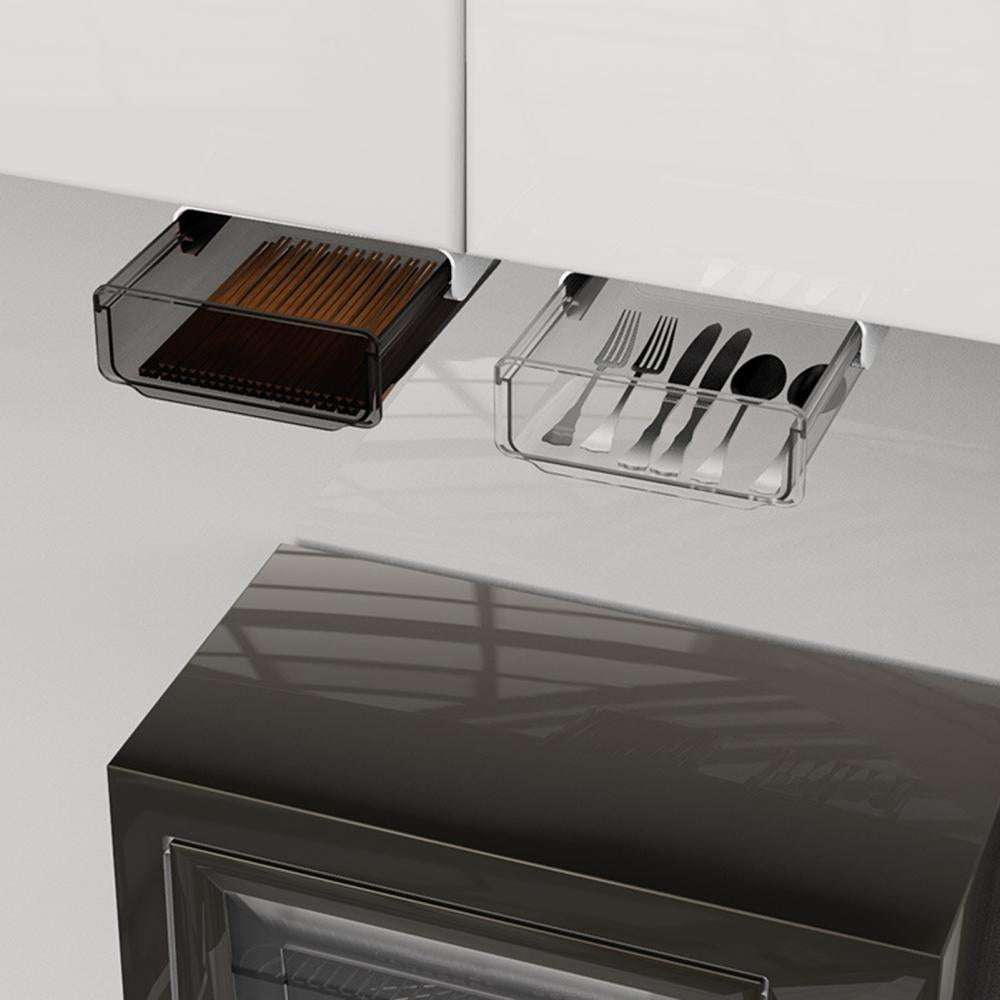 Skanto | Office Adhesive Hidden Transparent Drawer
