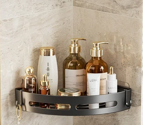 AQUAFIX Self-Adhesive Shower Organizer – Strongly adhesive, drill-free & waterproof Bowlift